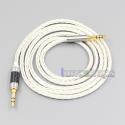 16 Core Silver Plated Headphone Cable For Sony mdr-1a 1adac 1abt 100abn 100ap xb950bt wh1000x h600a h800 h900n z1000