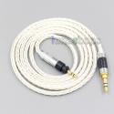 16 Core OCC Silver Plated Headphone Earphone Cable For Shure SRH840 SRH940 SRH440 SRH750DJ Philips SHP9000 SHP8900