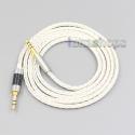 16 Core OCC Silver Plated Headphone Cable For Audio Technica ATH-WS660BT WS990BT WS1100iS ATH-M50xBT SR50 SR50BT
