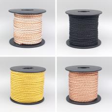 5m 16 Core OCC Silver Plated Semi-finished Earphone headphone Bulk Wire Cable For DIY Repair Custom