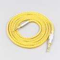 16 Core OCC Gold Plated Earphone Headphone Cable For Denon AH-mm400 AH-mm300 AH-mm200 Beats solo2 solo3 SHP9500