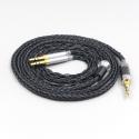 16 Core 7N OCC Black Braided Earphone Cable For ONKYO SN-1 JVC HA-SW01 HA-SW02 McIntosh Labs MHP1000 3.5mm Pin