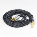 16 Core 7N OCC Black Braided Earphone Cable For Sennheiser HD700 Headphone 2.5mm pin