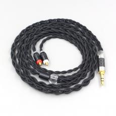 Pure 99% Silver Inside Headphone Nylon Cable For Sony IER-M7 IER-M9 IER-Z1R Earphone Headset