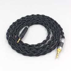 Pure 99% Silver Inside Headphone Nylon Cable For Ultrasone Performance 820 880 Signature MASTER MkII DXP PRO STUDIO
