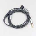 WW Mic Remote OFC Copper Earphone Cable For Shure se535 se846 5 6 8 BA Armature MMCX