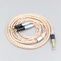 6.5mm 4.4mm 2.5mm XLR 16 Core OCC Silver Plated Mixed Headphone Earphone Cable For Audio-Technica ATH-R70X