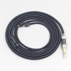 2.5mm 4.4mm Super Soft Headphone Nylon OFC Cable For HiFiMan RE2000 Topology Diaphragm Dynamic Driver Earphone