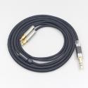 2.5mm 4.4mm Super Soft Headphone Nylon OFC Cable For Audio Technica ATH-ADX5000 ATH-MSR7b 770H 990H A2DC Earphone