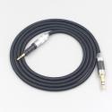 6.5mm XLR 4.4mm Super Soft Headphone Nylon OFC Cable For Audio Technica ATH-M50x ATH-M40x ATH-M70x ATH-M60x Earphone