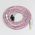 16 Core Silver OCC OFC Mixed Braided Cable For Shure SRH1540 SRH1840 SRH1440 Earphone headset Headphone