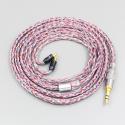 16 Core Silver OCC OFC Mixed Braided Cable For Audio Technica ath-ls400 ls300 ls200 ls70 ls50 e40 e50 e70 312A  Earphone