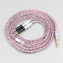 16 Core Silver OCC OFC Mixed Braided Cable For Audio-Technica ATH-R70X ATH-R70XA headphone Earphone headset