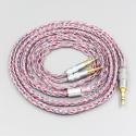 16 Core Silver OCC OFC Mixed Braided Cable For Sennheiser HD700 Headphone Earphone 6.5mm XLR 4.4mm