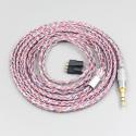 16 Core Silver OCC OFC Mixed Braided Cable For Fitear To Go! 334 private c435 mh334 Jaben 111(F111) MH333 Earphone