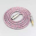 16 Core Silver OCC OFC Mixed Braided Cable For AKG Q701 K702 K271 K272 K240 K141 K712 K181 K267 K712 Headphone