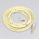 8 Core Gold Plated + Palladium Silver OCC Alloy Cable For UE11 UE18 pro QDC Gemini Gemini-S Anole V3-C V3-S V6-C Earphon