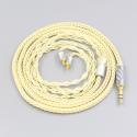 8 Core Gold Plated + Palladium Silver OCC Alloy Cable For Audio Technica ath-ls400 ls300 ls200 ls70 ls50 e40 e50 e70 312
