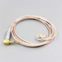 Hi-Res Brown XLR 3.5mm 2.5mm 4.4mm Earphone Cable For HiFiMan RE2000 Topology Diaphragm Dynamic Driver