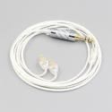 Hi-Res Silver Plated 7N OCC Earphone Cable For HiFiMan RE2000 Topology Diaphragm Dynamic Driver