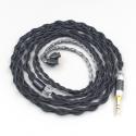 Pure 99% Silver Inside Headphone Nylon Cable For HiFiMan RE2000 Topology Diaphragm Dynamic Driver