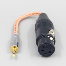 16 Core 99% 7N OCC Earphone Cable For 3.5mm 2.5mm 4.4mm 6.5mm Type C To XLR 4 pole Female Converter