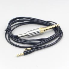 100pcs Black Earphone Cable For Sennheiser HD477 HD497 HD212 PRO EH250 EH350 Headphone 2.5mm pin