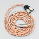Graphene 7N OCC Shielding Coaxial Mixed Earphone Cable For Mr Speakers Alpha Dog Ether C Flow Mad Dog AEON 4 core 1.8mm