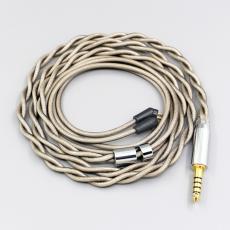 Type6 756 core 7n Litz OCC Silver Plated Earphone Cable For Etymotic ER4B ER4PT ER4S ER6I ER4 2pin 2 core 2.8mm