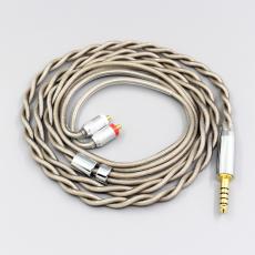 Type6 756 core 7n Litz OCC Silver Plated Earphone Cable For Sony XBA-H2 XBA-H3 XBA-Z5 xba-A3 xba-A2 2 core 2.8mm