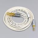 8 Core Silver Plated OCC Earphone Cable For Meze 99 Classics NEO NOIR Headset Headphone