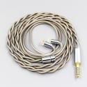 Type6 756 core 7n Litz OCC Silver Plated Earphone Cable For UE11 UE18 pro QDC Gemini Gemini-S Anole V3-C V3-S V6-C