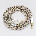 Type6 756 core 7n Litz OCC Silver Plated Earphone Cable For FOSTEX TH900 TH1000RP TH1100RP TH-909 TR-X00 TH-600 MK2
