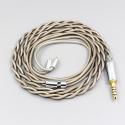 Type6 756 core 7n Litz OCC Silver Plated Earphone Cable For Dunu T5 Titan 3 T3 (Increase Length MMCX) 2 cores 2.8mm