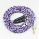 Type2 1.8mm 140 cores litz 7N OCC Earphone Cable For Sony MDR-Z1R MDR-Z7 MDR-Z7M2 With Screw To Fix 4 core 1.8mm