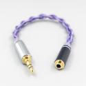 Type2 1.8mm 140 cores litz 7N OCC Headphone Cable For 3.5mm xlr 6.5 2.5mm male 4.4mm Male to 3.5mm female Ifi Zen DAC