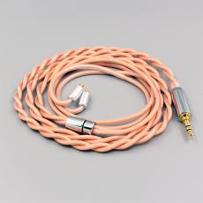 Type6 756 core Shielding 7n Litz OCC Earphone Cable For Audio Technica ATH-CKR100 CKR90 CKS1100 CKR100IS CKS1100IS