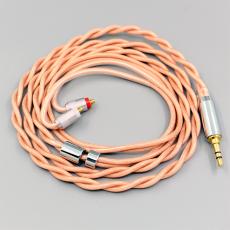 Type6 756 core Shielding 7n Litz OCC Earphone Cable For Sony XBA-H2 XBA-H3 XBA-Z5 xba-A3 xba-A2 2 core 2.8mm