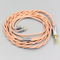 Type6 756 core Shielding 7n Litz OCC Earphone Cable For 0.78mm BA Westone W4r UM3X UM3RC JH13 High Step 2 core 2.8mm