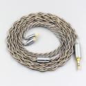 99% Pure Silver + Graphene Silver Plated Shield Earphone Cable For 0.78mm BA Westone W4r UM3X UM3RC JH13 High Step 