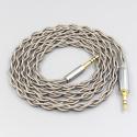 99% Pure Silver + Graphene Silver Plated Shield Earphone Cable For Denon AH-mm400 AH-mm300 mm200 Beats solo2 solo3 SHP95
