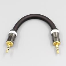 3.5mm 6N OCC Silver Plated Shield Wire Headphone AMP Amplifier audio DIY cable