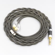 2 Core 2.8mm Litz OFC Earphone Shield Braided Sleeve Cable For Sony XBA-H2 XBA-H3 XBA-Z5 xba-A3 xba-A2 2 core 2.8mm