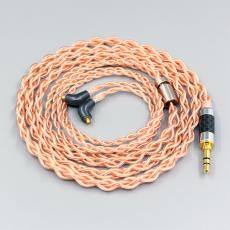 4 Core 1.7mm Litz HiFi-OFC Earphone Braided Cable For Etymotic ER4SR ER4XR ER3XR ER3SE ER2XR ER2SE