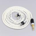 99.99% Pure Silver XLR 3.5mm 2.5mm 4.4mm Earphone Cable For QDC Gemini Gemini-S Anole V3-C V3-S V6-C V6-S Neptune UE18 U