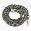 2 Core 2.8mm Litz OFC Earphone Shield Braided Sleeve Cable For 0.78mm Flat Step JH Audio JH16 Pro JH11 Pro 5 6 7 BA