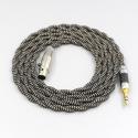 2 Core 2.8mm Litz OFC Earphone Shield Braided Sleeve Cable For AKG Q701 K702 K271 K272 K240 K141 K712 K181 K267 K712 