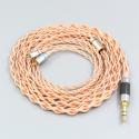 4 Core 1.7mm Litz HiFi-OFC Earphone Braided Cable For 0.78mm Flat Step JH Audio JH16 Pro JH11 Pro 5 6 7 BA