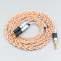 4 Core 1.7mm Litz HiFi-OFC Earphone Braided Cable For Audio-Technica ATH-R70X Headphone Headset