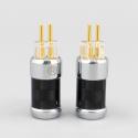 Superbright Surface + Carbon Fibre DIY Earphone Pins For 0.78mm 2 Pin Westone W4r UM3X UM3RC JH13 High Step